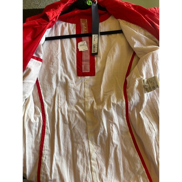 NWT ADD Scarlet Red Trench Jacket Coat Size 6 - Picture 5 of 8
